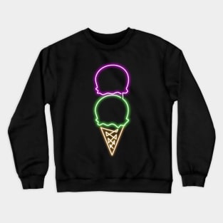 Neon Ice cream Crewneck Sweatshirt